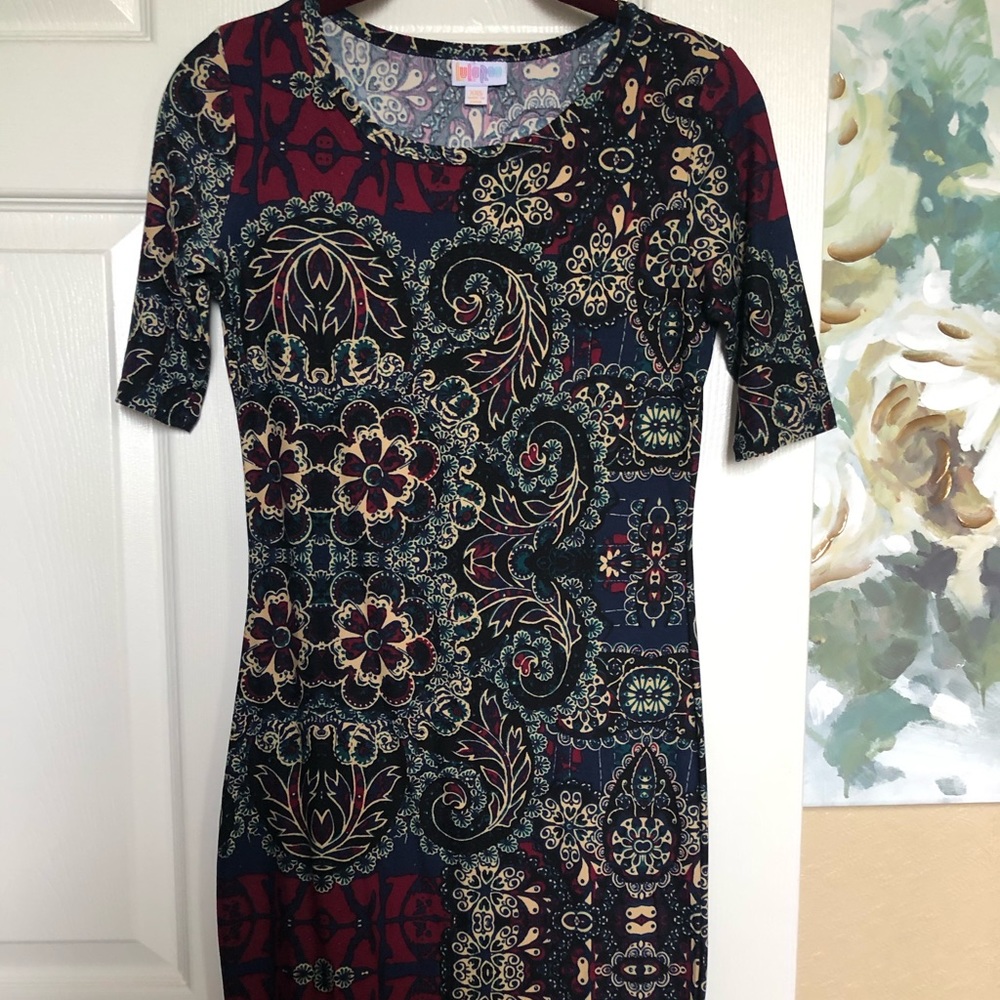 LuLaRoe Julia Dress XXS